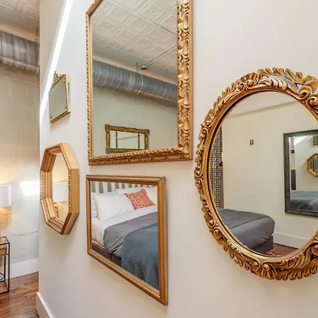 High-Design Downtown Loft Apartment Asheville Exterior photo